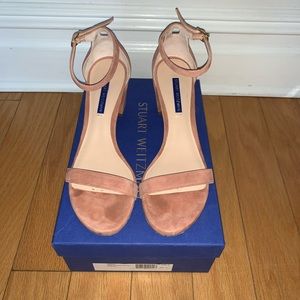 Stuart Weitzman Simple Sandal, size 8/8.5